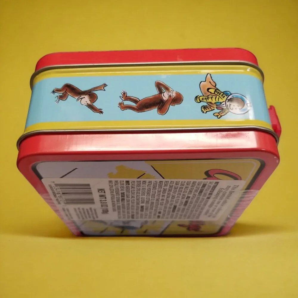 Sealed Curious George MIni Lunch Box 1998 Ltd Ed Collector's Mini Tin W/Candies
